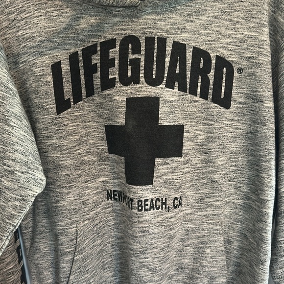 Lifeguard grey hoodie size small - Picture 2 of 4